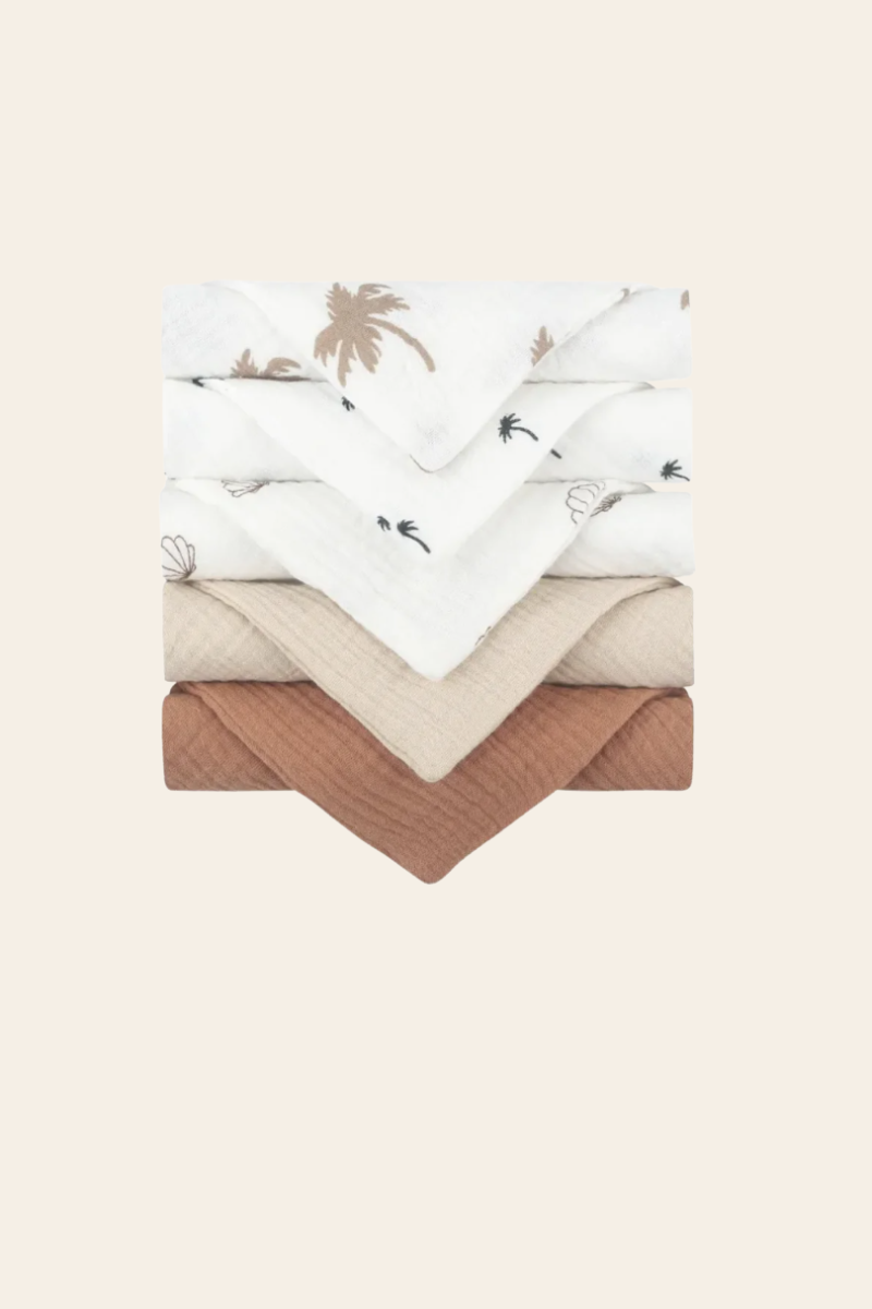 Soft Everyday Washcloths - 5 pack