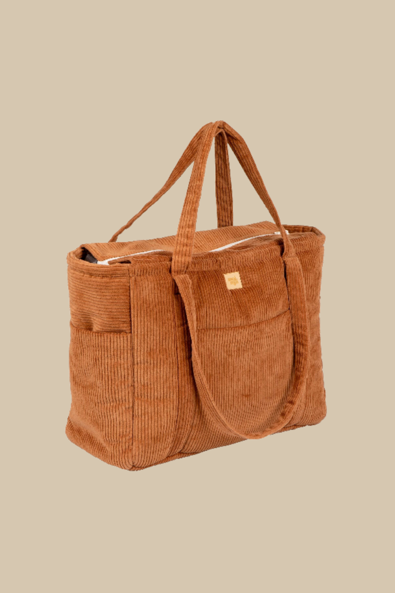 The Handmade Mom & Weekender Bag - Caramel