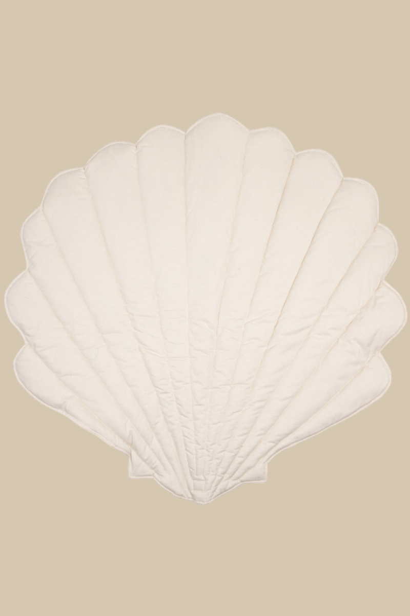 The Organic Shell Play Mat - Sand