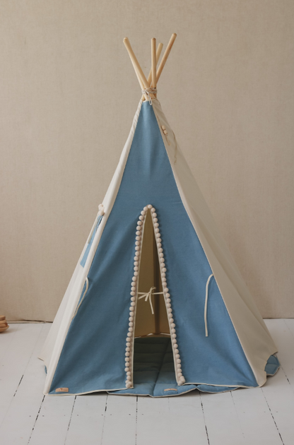 Teepee Tent - Pom Pom Denim