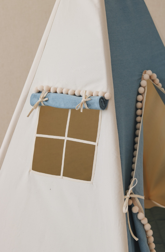 Teepee Tent - Pom Pom Denim