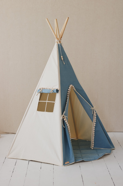 Teepee Tent - Pom Pom Denim