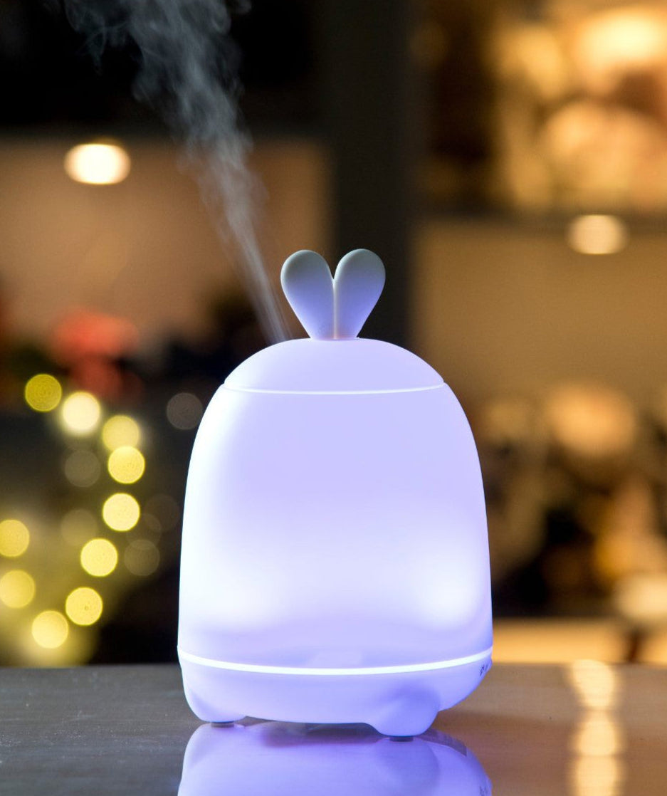 Rabbit Diffuser Lamp - White