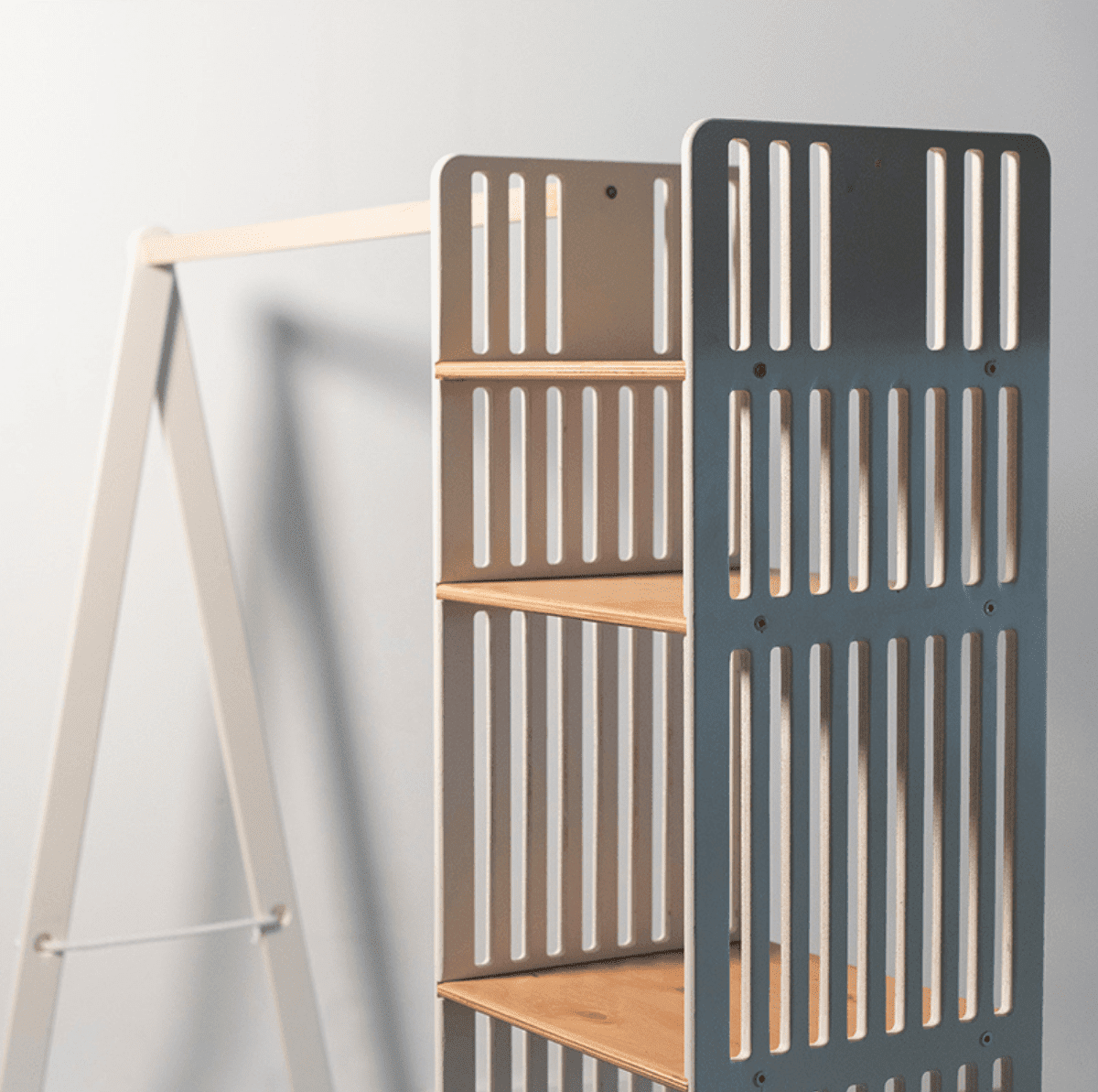 Kids Wooden Clothing Rack