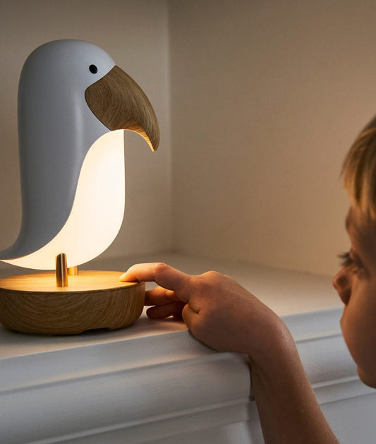 Lamp with Speaker - White Bird