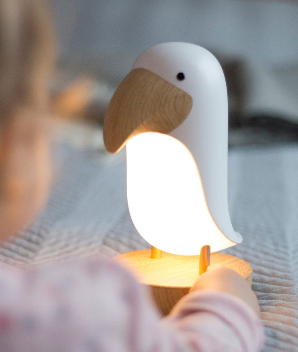 Lamp with Speaker - White Bird