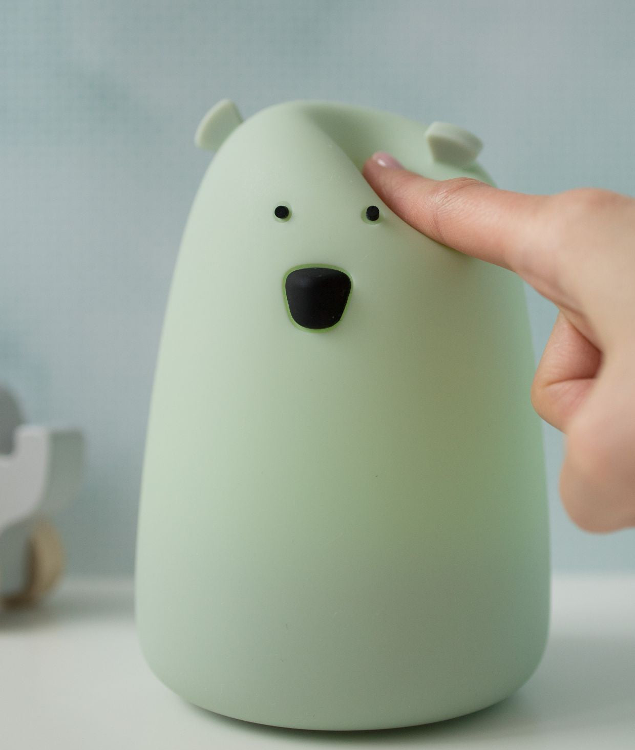 Big Bear Silicone Lamp - Sage