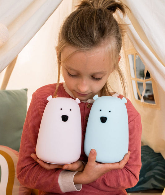 Big Bear Silicone Lamp - Blue