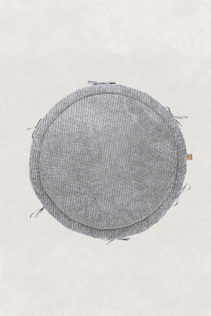 3-in-1 Baby Nest, Play Mat & Crib Bumper - Soft Grey
