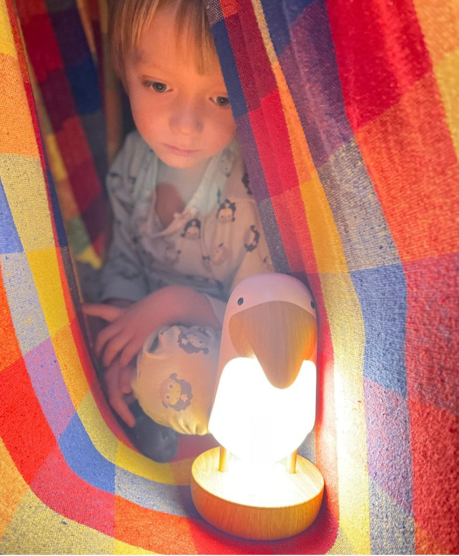 Lamp with Speaker - White Bird