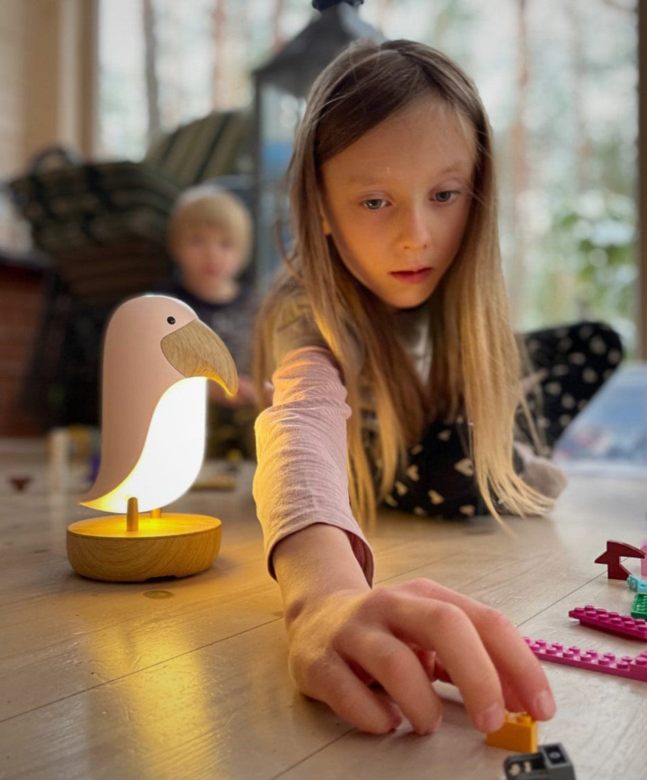 Lamp with Speaker - White Bird