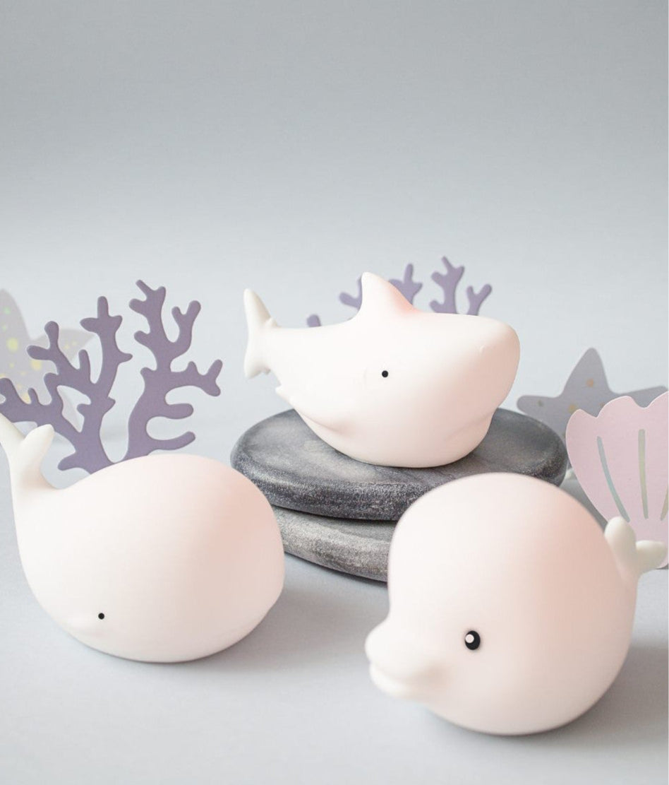 Waterproof Set of 3 Mini Marine Silicone Lamps