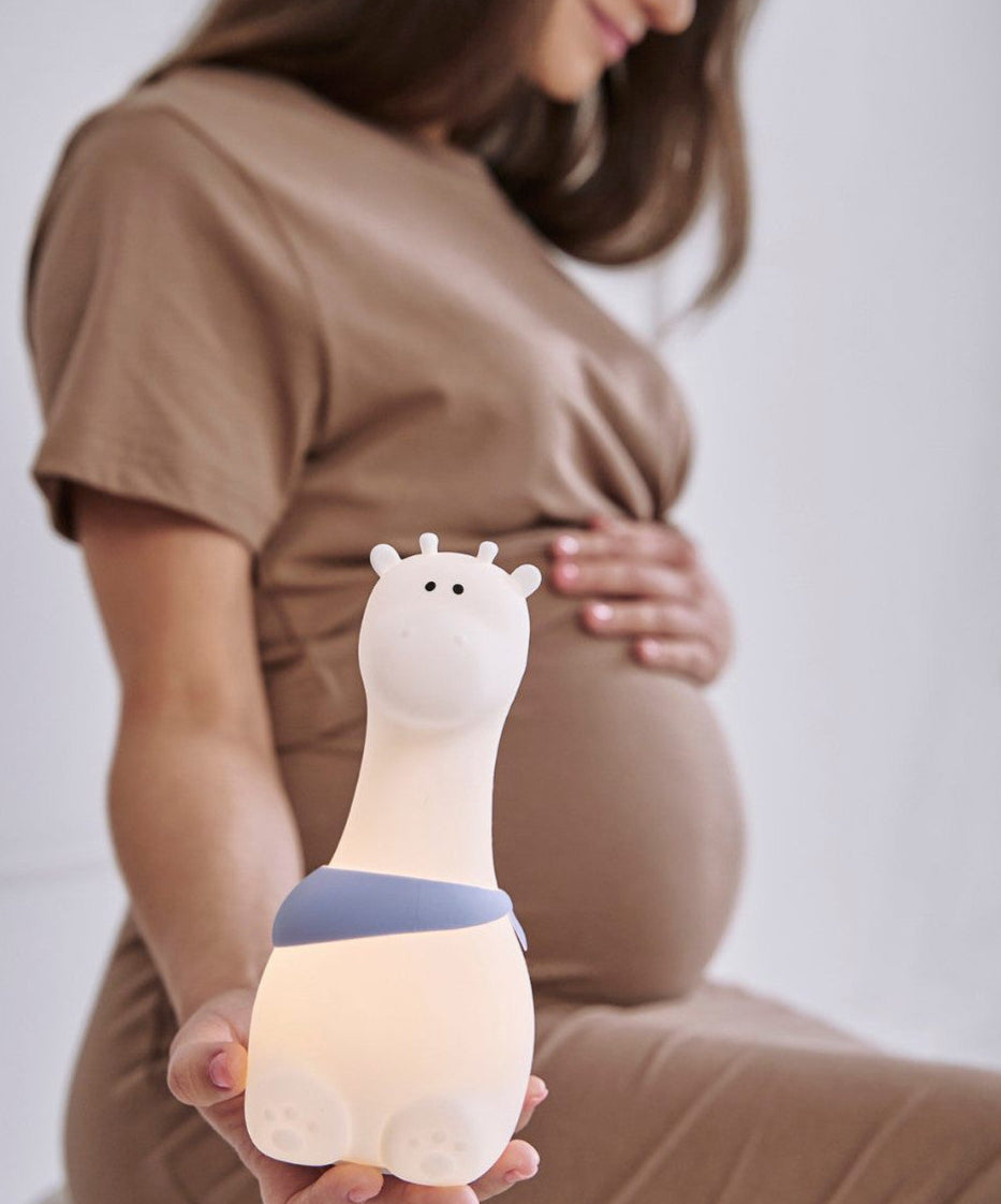 Giraffe Silicone Lamp - White